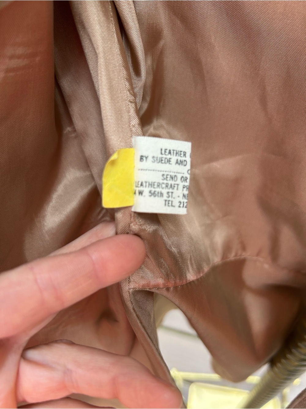 Vintage tan suede Jordache jacket - Picture 7 of 7